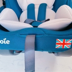 【美品】Joie 車用チャイルドシート ネイビーの画像