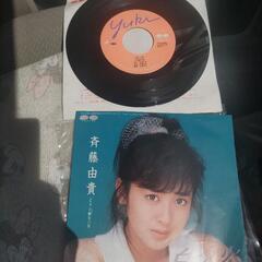 希少 斉藤由貴 EPレーベル 白い炎の画像