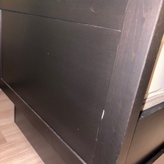 IKEA ヘムネス ダブルベッド 黒の画像