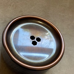 純銅　茶こぼし　お茶道具の画像