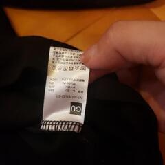 ★未使用★GU 黒トップス　Lの画像