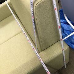 nt250723-003z ソファ グリーン系 椅子 オフィス 家具 中古 メーカー不明の画像