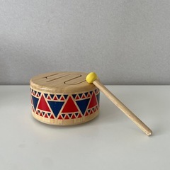 ニューブロック　木製太鼓おもちゃ　知育玩具の画像