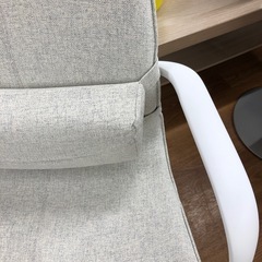 アームチェア　IKEA 503 205 70 LANGFJAIL アイボリー【取りに来れる方限定】の画像