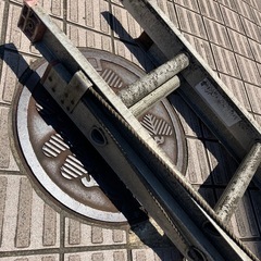 Pica　伸縮脚付　2連はしご　型番不明 　の画像