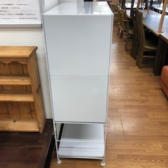 スチールユニットシェルフ　無印良品　4段　グレー【取りに来れる方限定】の画像