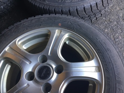 165/70R14 アルミホイール付スタッドレスタイヤ 4本セット