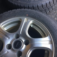 165/70R14 アルミホイール付スタッドレスタイヤ 4本セットの画像