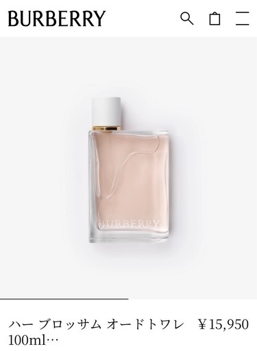 【Burberry】香水/バーバリー