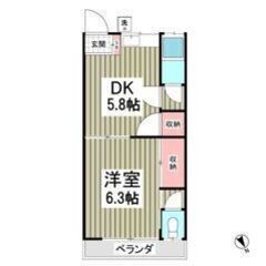 即入居可❕❕💚💛フリーレント1ヶ月付き💛💚敷礼ゼロ🌟宇都宮駅バス...