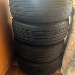 215/45/R17 PCD100 タイヤ付ホイールの画像