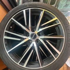 215/45/R17 PCD100 タイヤ付ホイールの画像