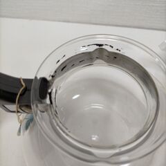   【レトロ】HARIO ハリオ ヒロム　グラスコーヒーメーカー　サイホン　 S7-5型　(5人用)　250723-4Yの画像