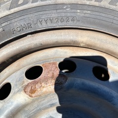 ホイールタイヤセット　4本　タイヤサイズ175/70R14 ヨコハマタイヤ年式2024年の画像