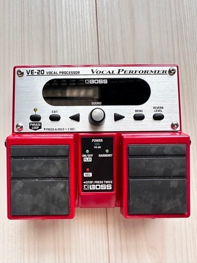 【美品】BOSSボーカルプロセッサー　VE-20