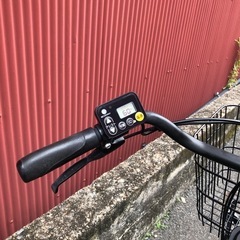 【京都発】京の楽チャリ　電動アシスト自転車　20インチ　ギュットミニ　黒色　綺麗の画像