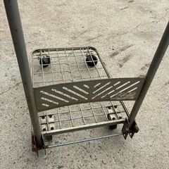手押し車　台車　折りたたみ式の画像