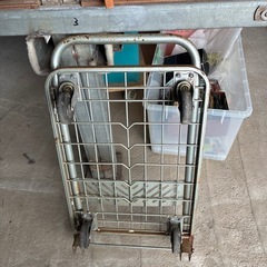 手押し車　台車　折りたたみ式の画像