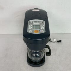【BONMAC】ボンマック コーヒーブルーワー BM-1200 BC オフブラック ドリップ式 4.0L コーヒーメーカー 通電確認済 Y1914の画像