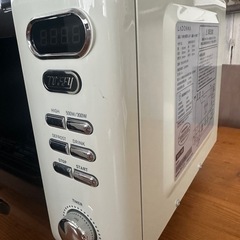 Toffy トフィー 電子レンジ（フラットタイプ・17L 可愛い　レトロの画像