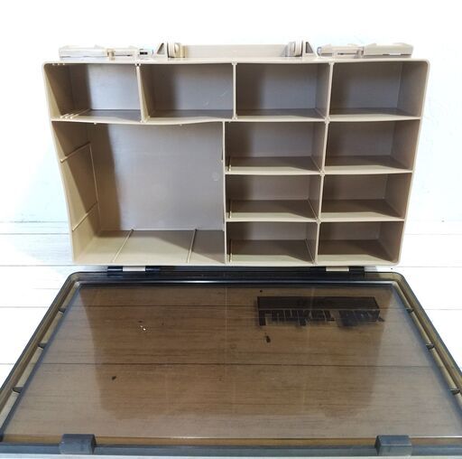Daiwa Lunker Box DT 80/ダイワ ランカーボックス/両面開きビンテージ/レトロ/フィッシング/釣具入れ/収納/工具箱/プラケース C0ES0118
