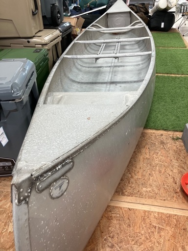 【店頭引取限定】【中古】【現状販売】GRUMMAN アルミカヤック　15ft　198,000円→165,000円（税込）