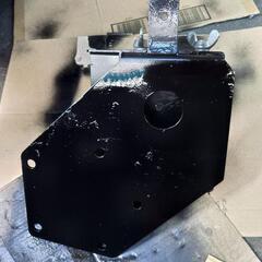 JB23W　ジムニー　10型につけていた　スベアタイヤブラケットの画像