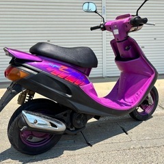 ⭐️規制前・爆速JOG SUPER Z❗️社外CDI仕様⭐️前後タイヤ・バッテリー・シート・プラグなどなど新品⭐️マスターシリンダーオーバーホール⭐️50cc原付スクーター⭐️の画像