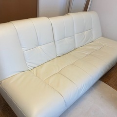 ※問い合わせ多数　ニトリ　ソファーベット(取り扱い説明書付き)の画像
