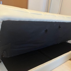 ※問い合わせ多数　ニトリ　ソファーベット(取り扱い説明書付き)の画像