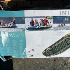 ゴムボート　INTEX SEAHAWK 4(インテックス シーホーク4)　ボート　釣り　　の画像