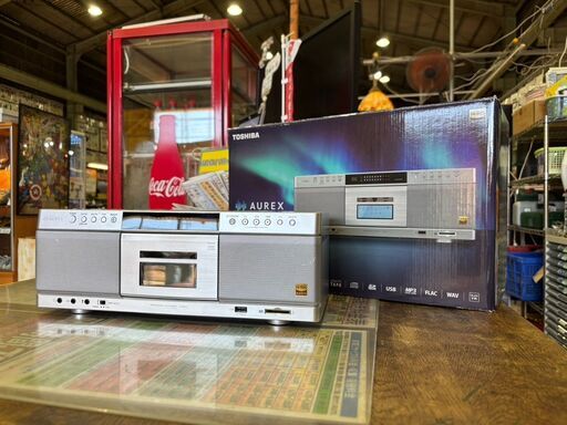 【愛品館 市原店】東芝　2023年製　CDラジカセ　TY-AK21 　【愛市IMP050983-104】