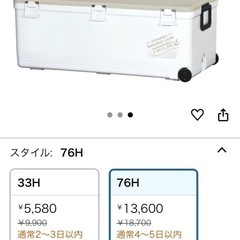 クーラーボックス　新品　　未使用の画像