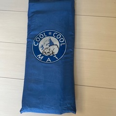 ①【中古品】冷え冷えマット　ブルーの画像