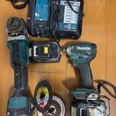 ハイコーキ　充電式丸ノコ36V 　165mm、  本体、充電器、36v-18vマルチバッテリー×1の画像