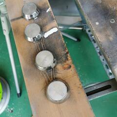 14×4.5j+43 PCD100 アルミホイール再塗装品の画像
