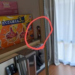 (値引き交渉可)全身鏡になる棚の画像