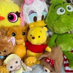ディズニー　ぬいぐるみの画像