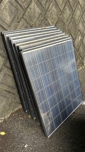 9枚セット　SHARP ND-165AA 太陽光パネル 165W