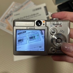 レトロ品！Canonデジタルカメラの画像