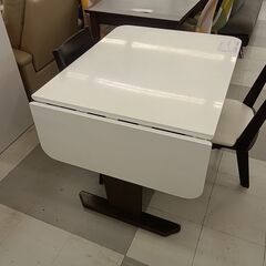 ★リユースのサカイ千葉中央店★期間限定割引有  ダイニングセット  H71×D75×W90 クリーニング済み TC3933の画像