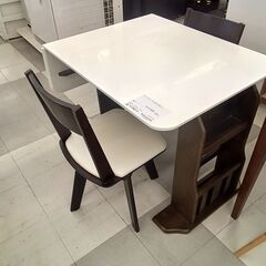 ★リユースのサカイ千葉中央店★期間限定割引有  ダイニングセット  H71×D75×W90 クリーニング済み TC3933の画像
