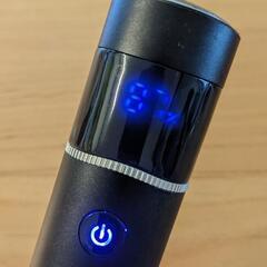 USB充電式 シェーバー 髭剃り 残量表示の画像