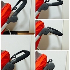 ストッケスクート2 stokke scoot2 ベビーカー ストローラー 本体赤の画像