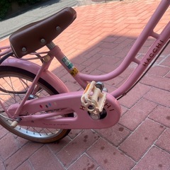 HACCI キッズ用自転車　18インチ　ピンクの画像