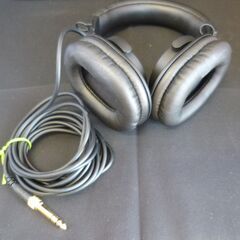audio-technica ATH-M30x ヘッドフォン ポーチ付き/簡易音出し確認済み・中古品・現状渡し/オーディオテクニカの画像