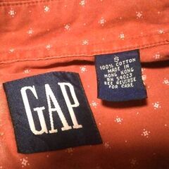  ◆gap ギャップ 長袖シャツ メンズ 中古品 Sの画像