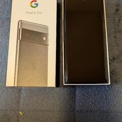 【訳あり】スマホ　google pixel 6pro 背面割れあり 動作問題無し！の画像