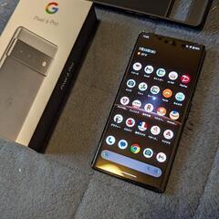 【訳あり】スマホ　google pixel 6pro 背面割れあり 動作問題無し！の画像