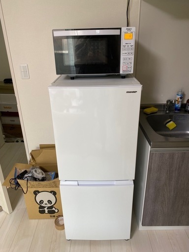 電子レンジ+冷蔵庫